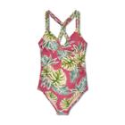 Maternity Printed Braid Back Strap One Piece Swimsuit - Isabel Maternity By Ingrid & Isabel