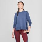 Women's Cozy Layering Sweatshirt - Joylab Dark Denim Blue