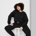 Women's Plus Size Sweatshirt - Wild Fable Black