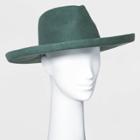 Women's Wide Brim Felt Fedora Hat - Universal Thread