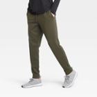 Men's Textured Fleece Premium Pants - All In Motion Olive Green S, Men's, Size: Small, Green Green