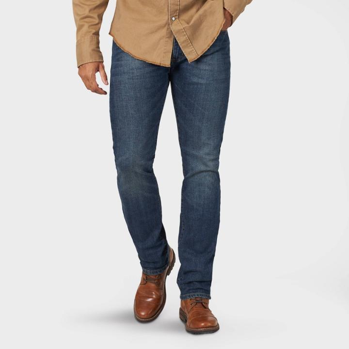 Wrangler Men's Slim Fit Jeans - Blue