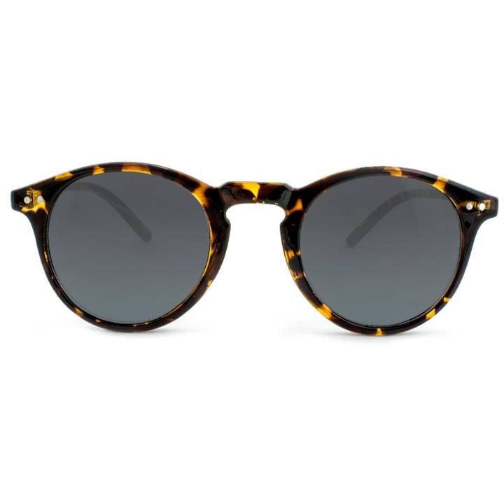 Target Men's Round Sunglasses With Smoke Lenses - Goodfellow & Co Brown