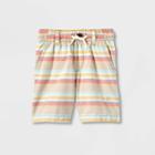 Oshkosh B'gosh Toddler Boys' Striped Woven Pull-on Shorts - 12m, One Color