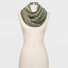 Women's Collection Xiix Scarves - Olive One Size, Women's, Green