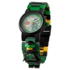 Boys' Lego Ninjago Movie Lloyd Minifigure Link Watch - Black/green