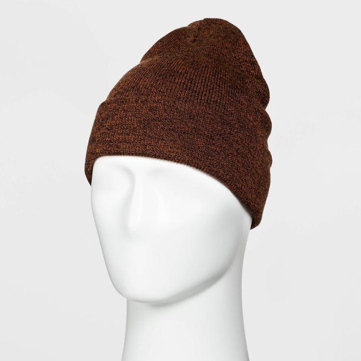 Men's Knit Beanie - Goodfellow & Co Ginger