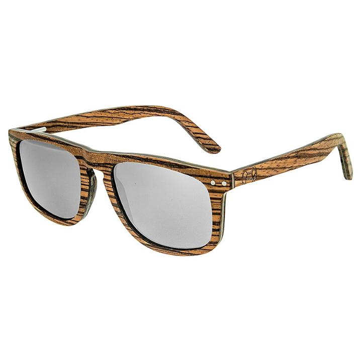 Earth Wood Pacific Unisex Sunglasses - Light Brown, Beige