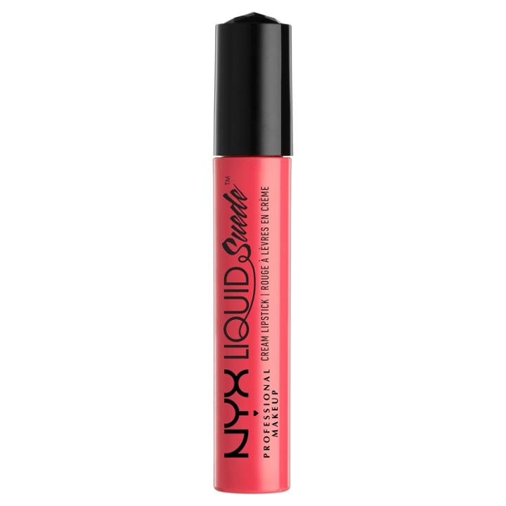 Nyx Professional Makeup Liquid Suede Lipstick Life's A Beach - 0.13oz,