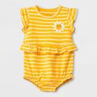 Baby Girls' Rompers & Jumpsuit - Cat & Jack Yellow Newborn, Boy's