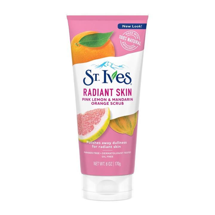 St. Ives Even And Bright Pink Lemon And Mandarin Orange