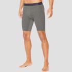 Hanes Sport Men's Performance Compression Shorts - Charcoal Heather