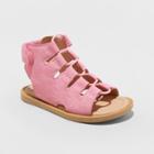 Just Buds Footwear Toddler Girls' Just Buds Ghillie Gladiator Sandals - Pink
