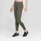 Women's Mid-rise 7/8 Premium Leggings - Joylab Deep Olive Green