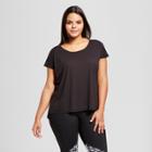 Women's Plus-size Racerback T-shirt - C9 Champion Black