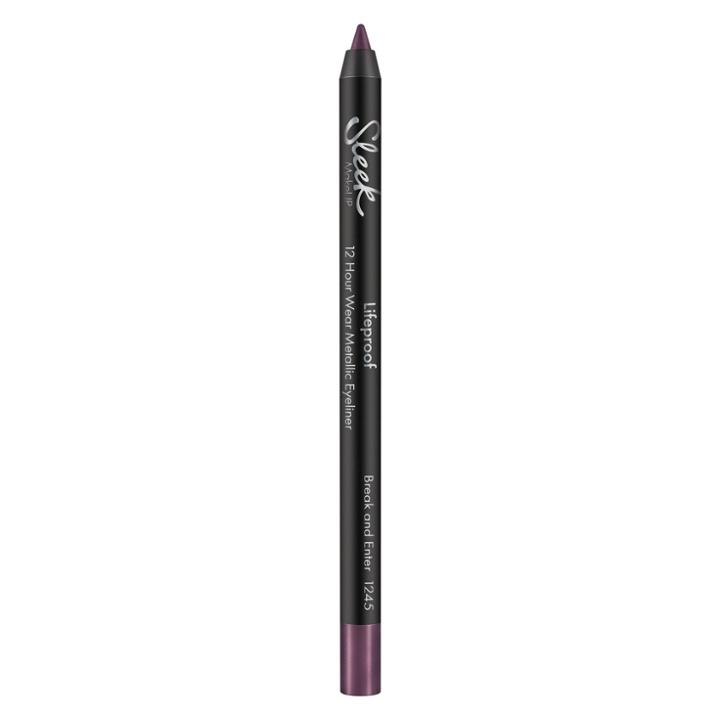 Target Sleek Makeup Lifeproof 12 Hour Wear Metallic Eyeliner Break And Enter - .04oz