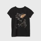 Petitegirls' Short Sleeve Pegasus Graphic T-shirt - Cat & Jack Black