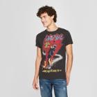 Junk Food Men's Ac/dc Short Sleeve Graphic T-shirt - Black