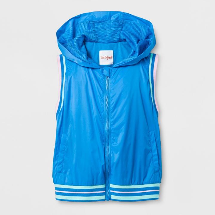 Girls' Track Vest - Cat & Jack Blue