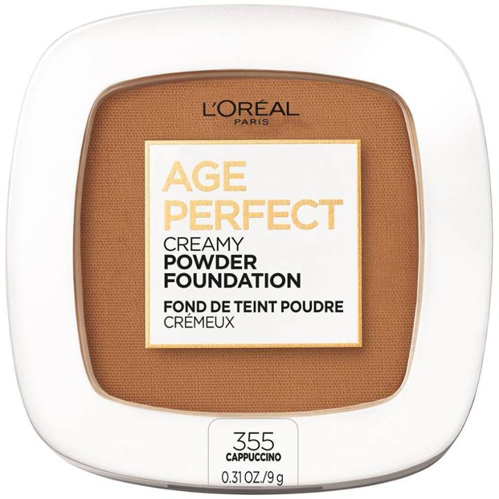 L'oreal Paris Age Perfect Creamy Powder Foundation With Minerals Cappuccino