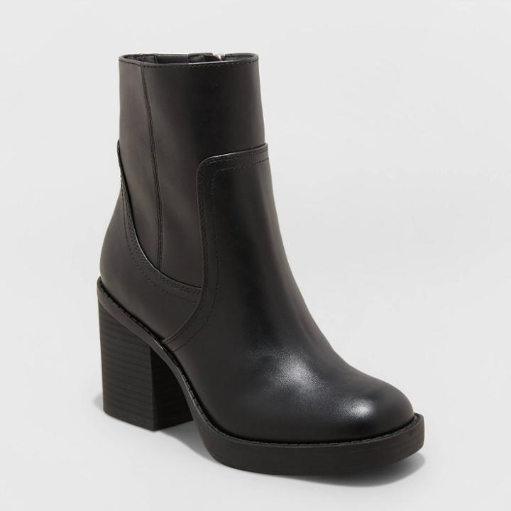 Women's Lilyan Platform Boots - Universal Thread Black
