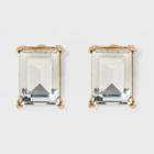 Faceted Glass Earrings - A New Day Gold