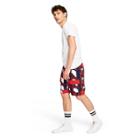 Men's Usa Graffiti Print Swim Shorts - Stephen Sprouse For Target Red/blue 30, Men's, Red Blue