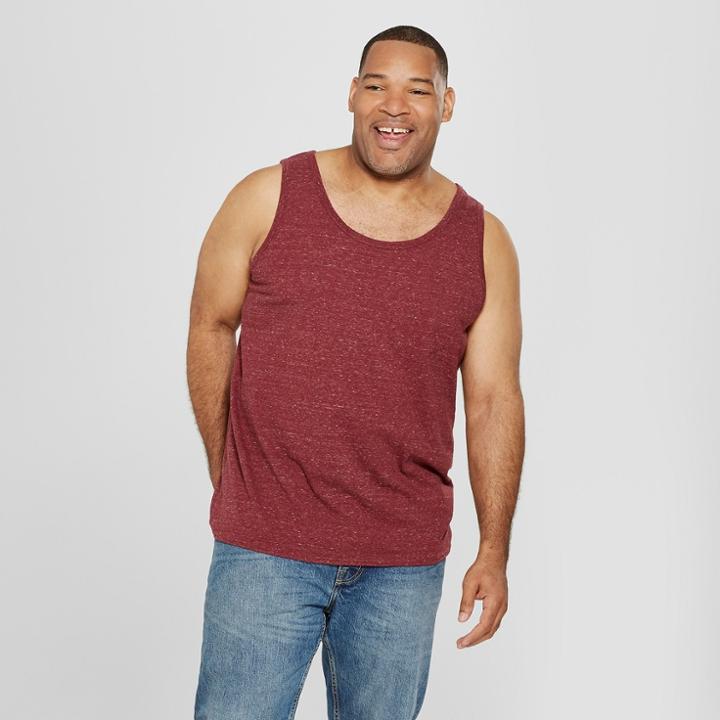 Men's Big & Tall Tank Top - Goodfellow & Co Berry Cobbler