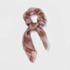 Floral Print Scarf Twister - Wild Fable