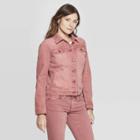 Women's Freeborn Denim Jacket - Universal Thread Rose