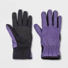 Women's Polyshell Gloves - All In Motion Purple