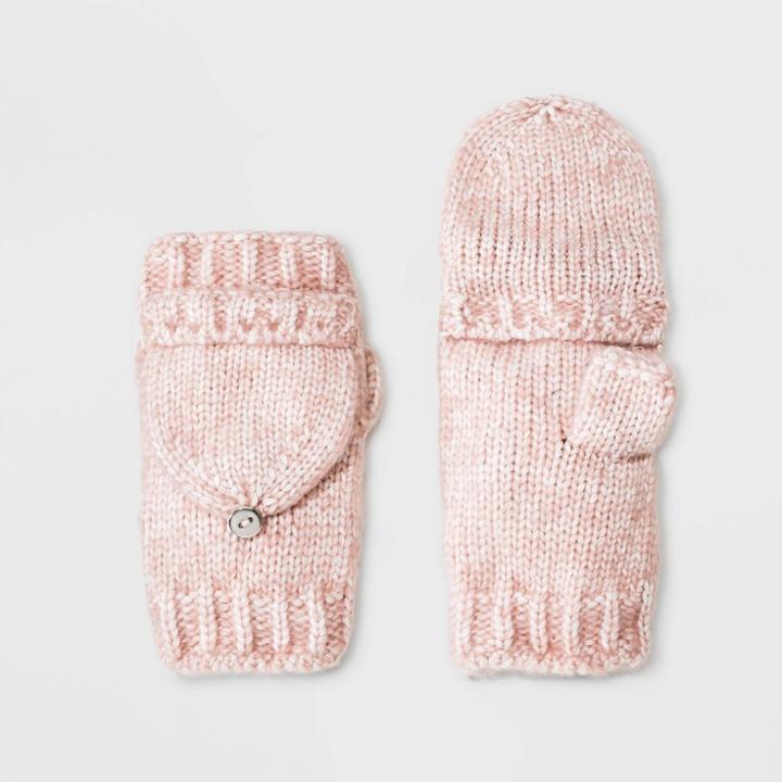 Women's Mittens And Gloves - Universal Thread Blush One Size, Women's, Desert Clay
