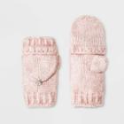 Women's Mittens And Gloves - Universal Thread Blush One Size, Women's, Desert Clay