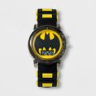 Dc Comics Boys' Batman Watch - Black