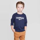 Oshkosh B'gosh Toddler Boys' Logo Long Sleeve Pullover Sweater - Navy 5t, Boy's, Blue