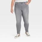 Women's High-rise Skinny Jeans - Universal Thread Light Gray
