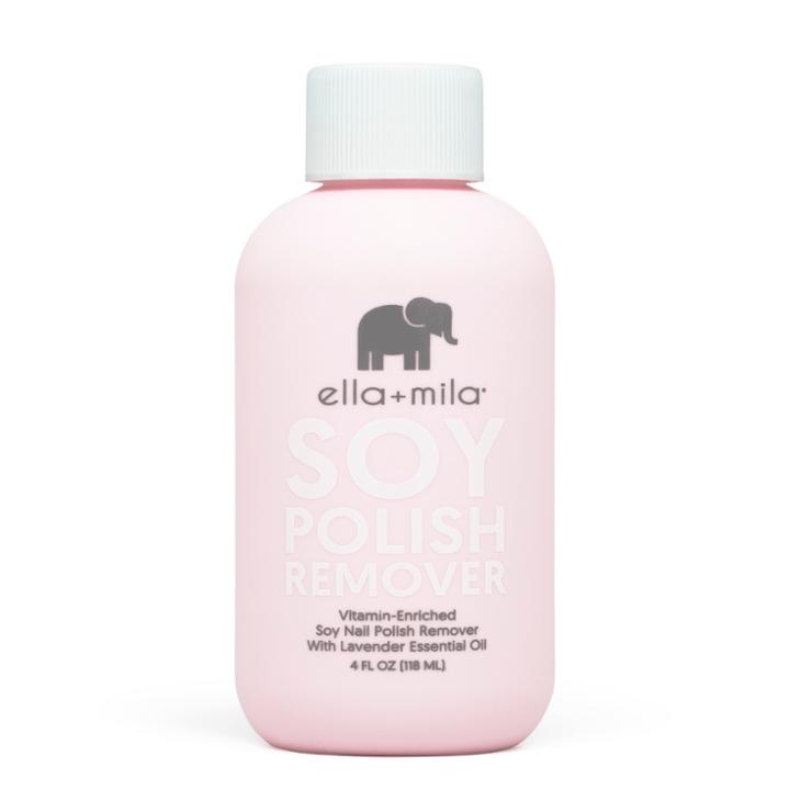 Target Ella + Mila Soy Nail Polish Remover - 4 Fl Oz, Clear
