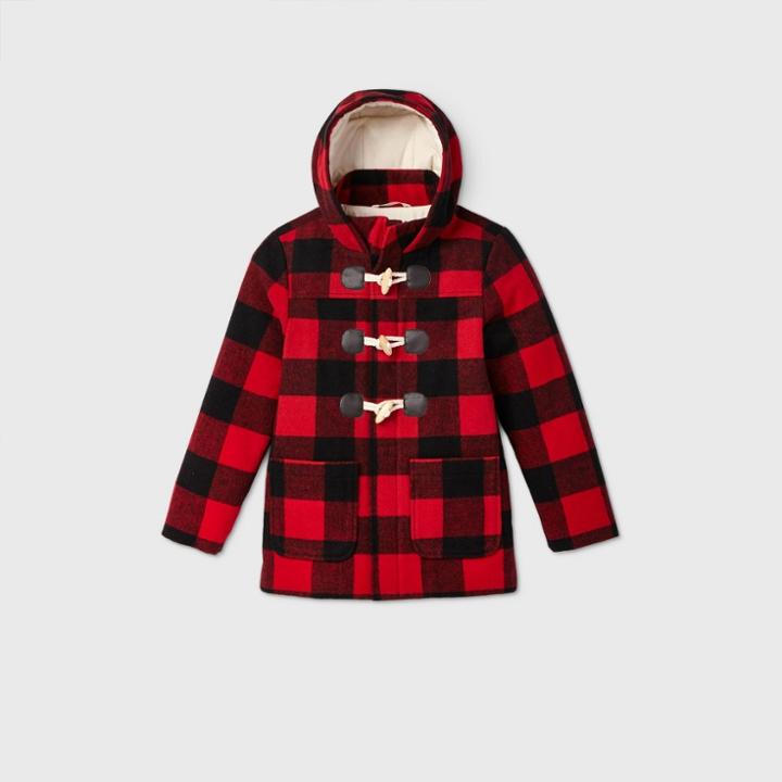 Boys' Wool Jacket - Cat & Jack Red
