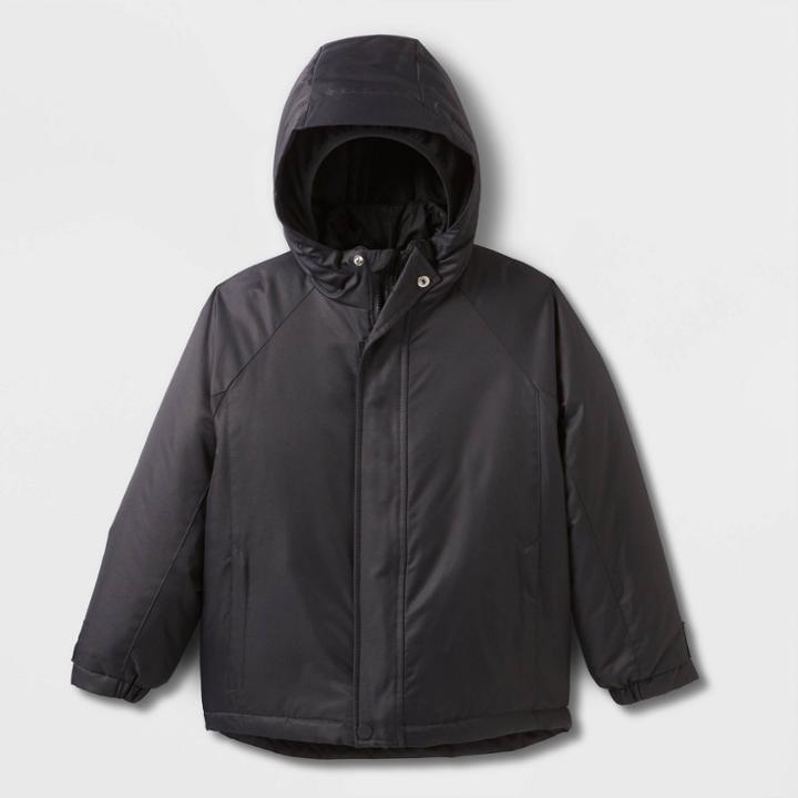 Kids' 3-in-1 Jacket - All In Motion Black