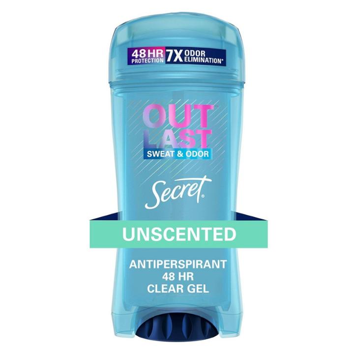 Secret Outlast Clear Gel Antiperspirant & Deodorant For Women Unscented