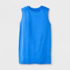 Boys' Sleeveless Tech T-shirt - C9 Champion Blue S, Heather Blue