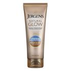 Jergens Natural Glow Firming Daily Moisturizer, Self Tanner Lotion, Medium To Tan Sunless Tanner