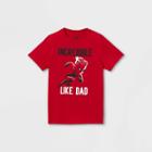 Boys' Disney Incredibles Father's Day Short Sleeve Graphic T-shirt - Red