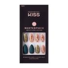 Kiss Nails Kiss Masterpiece False Nails - Over The Top, Adult Unisex