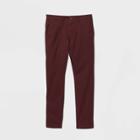 Men's Slim Fit Hennepin Chino Pants - Goodfellow & Co Red Wine