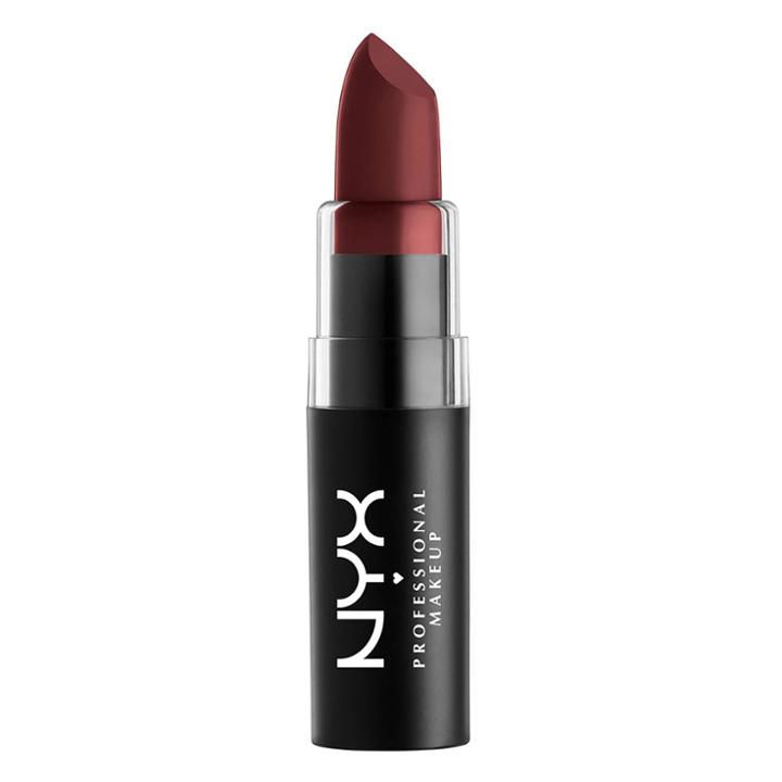 Nyx Professional Makeup Matte Lipstick Dark Era - 0.16oz, Adult Unisex