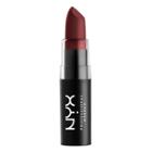 Nyx Professional Makeup Matte Lipstick Dark Era - 0.16oz, Adult Unisex