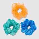 Tie-dye And Organza Jumbo Hair Twister Set 3pc - Wild Fable