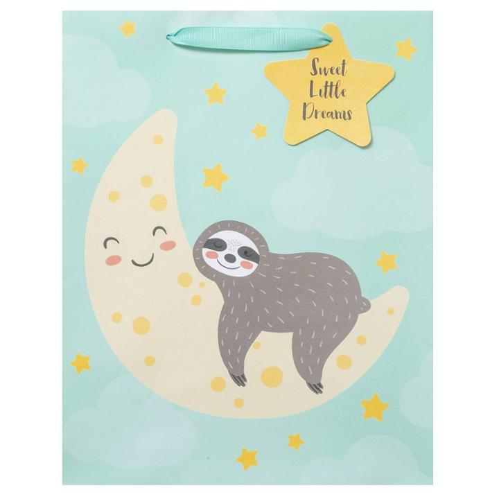Spritz Large Sloth Print Cub Bag -