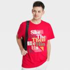 No Brand Pride Adult Pronouns Short Sleeve T-shirt - Red